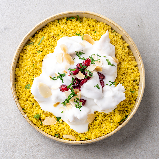 Chicken Mansaf With Couscous